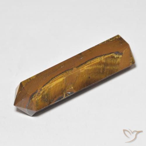25.91ct Natürlicher Warmes Braun Tigerauge, Fantasie, Lichtundurchlässig