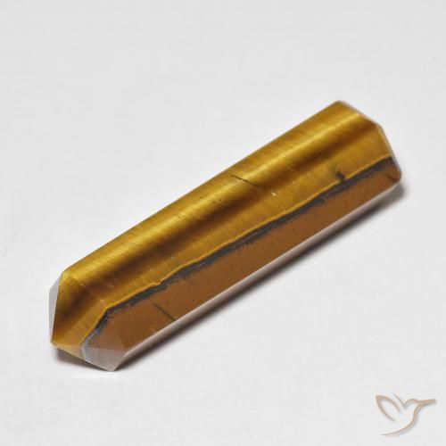18.89ct Natürlicher gold-braun Tigerauge, Fantasie, Lichtundurchlässig