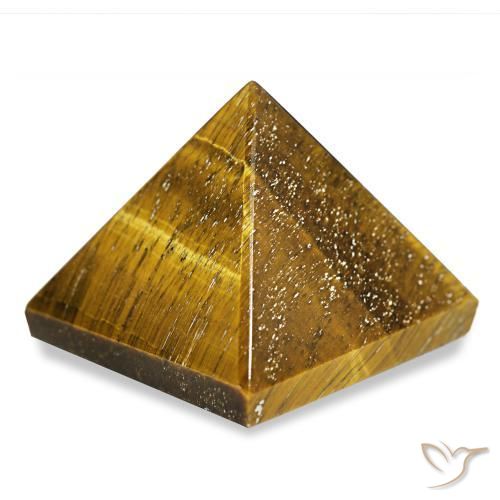 9,17 ctw natürlicher gold-braun Tigerauge, Quadrat, Lichtundurchlässig