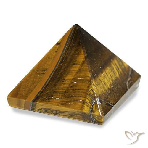 9,17 ctw natürlicher Warmes Braun Tigerauge, Quadrat, Lichtundurchlässig