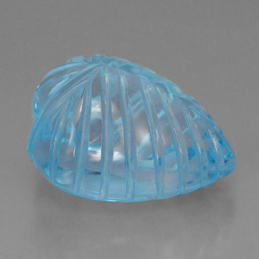 39,36 ctw natürlicher blauer Topas, Transparent, Transparent / Lichtdurchlässig