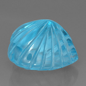 35,24 ctw natürlicher blauer Topas, Transparent, Transparent / Lichtdurchlässig