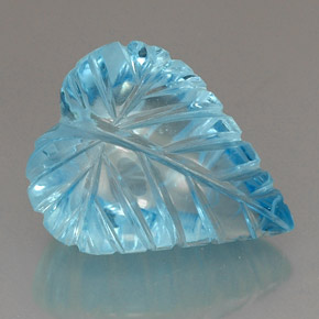 37,46 ctw natürlicher blauer Topas, Transparent, Transparent / Lichtdurchlässig