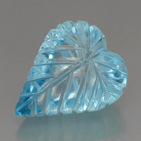 37,46 ctw natürlicher blauer Topas, Transparent, Transparent / Lichtdurchlässig