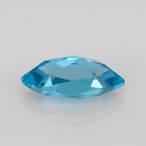 1,40 ctw natürlicher blauer Topas, Marquise, VVS-VS