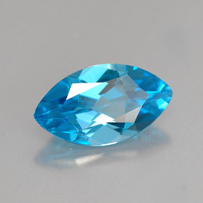 1,54 ctw natürlicher blauer Topas, Marquise, VVS