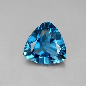 2,86 ctw natürlicher blauer Topas, Trillion, VVS