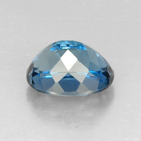 7,83 ctw natürlicher blauer Topas, Oval Schliff, VVS-VS