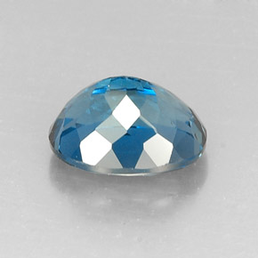 7,16 ctw natürlicher blauer Topas, Oval Schliff, VVS