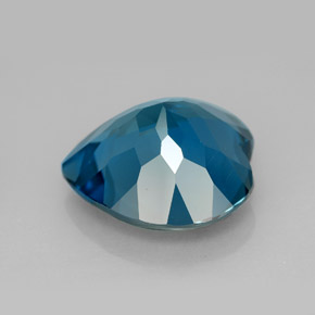 12,92 ctw natürlicher blauer Topas, Herzform, VVS