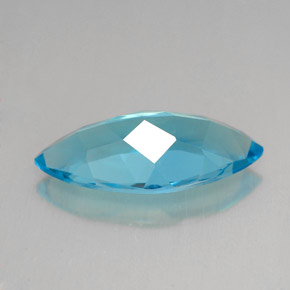 6,08 ctw natürlicher blauer Topas, Marquise, VVS