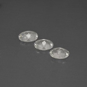  ct natürliche weißer Topas-Edelsteine, Oval Schliff, VVS-VS