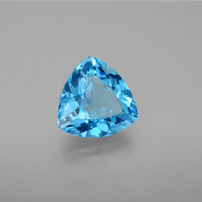 2,82 ctw natürlicher blauer Topas, Trillion, VVS