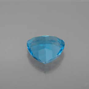 2,99 ctw natürlicher blauer Topas, Trillion, VVS-VS