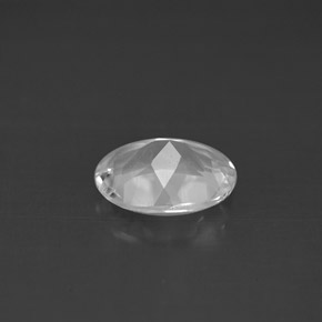 1,48 ctw natürlicher weißer Topas, Oval Schliff, VS