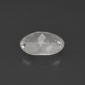 1,57 ctw natürlicher weißer Topas, Oval Schliff, VS
