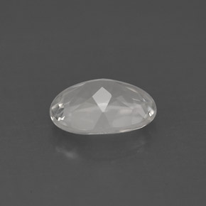 1,44 ctw natürlicher weißer Topas, Oval Schliff, VS