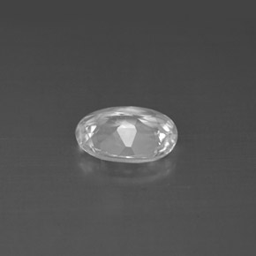 1,21 ctw natürlicher weißer Topas, Oval Schliff, VVS-VS