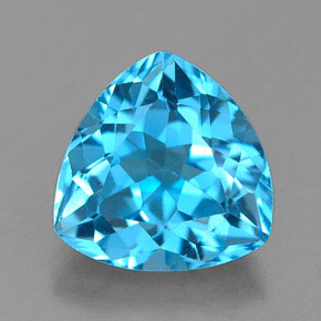 2,86 ctw natürlicher blauer Topas, Trillion, VVS