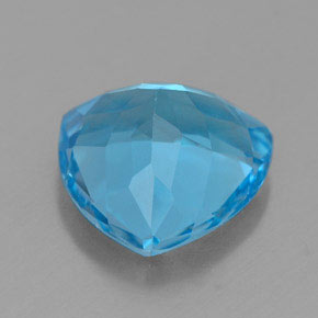 2,86 ctw natürlicher blauer Topas, Trillion, VVS