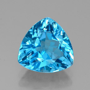 2,67 ctw natürlicher blauer Topas, Trillion, VVS