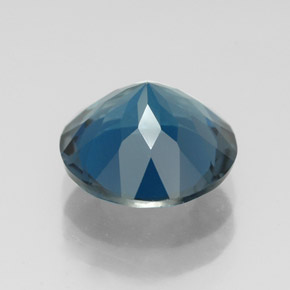 3,08 ctw natürlicher blauer Topas, Rundschliff, VVS