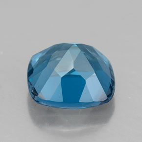 2,71 ctw natürlicher blauer Topas, Kissenschliff, VVS