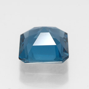 1,78 ctw natürlicher blauer Topas, Smaragdschliff, VVS
