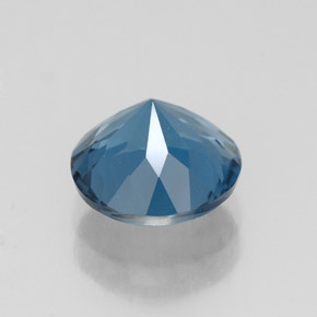 2,36 ctw natürlicher blauer Topas, Rundschliff, VVS