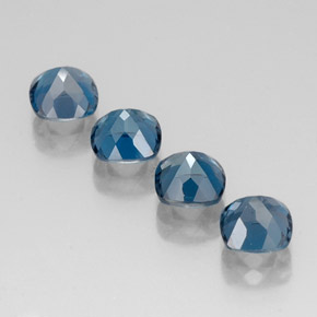  ct natürliche blauer Topas-Edelsteine, Kissenschliff, VVS
