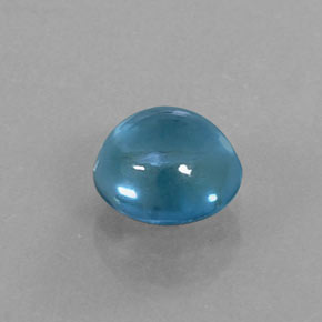 1,49 ctw natürlicher blauer Topas, Rundschliff, Transparent
