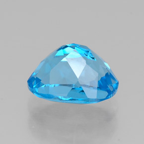 1,80 ctw natürlicher blauer Topas, Oval Schliff, VVS