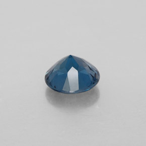 1,45 ctw natürlicher blauer Topas, Rundschliff, VVS-VS