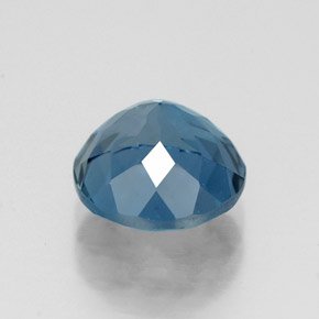 2,62 ctw natürlicher blauer Topas, Rundschliff, VVS