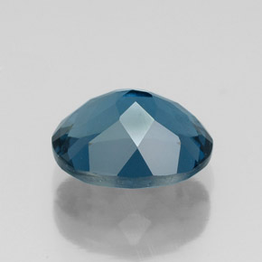 2,61 ctw natürlicher blauer Topas, Oval Schliff, VVS-VS