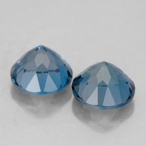  ct natürliche blauer Topas-Edelsteine, Rundschliff, VVS