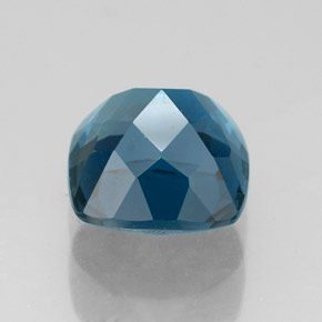 3,12 ctw natürlicher blauer Topas, Kissenschliff, VVS