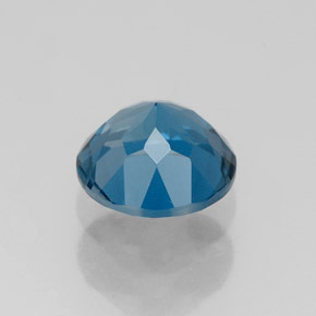 1,79 ctw natürlicher blauer Topas, Rundschliff, VVS