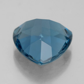 6,63 ctw natürlicher blauer Topas, Trillion, VVS