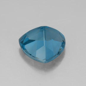 5,28 ctw natürlicher blauer Topas, Trillion, VVS