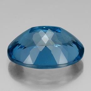 42,34 ctw natürlicher blauer Topas, Oval Schliff, VVS