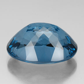 44,21 ctw natürlicher blauer Topas, Oval Schliff, VVS