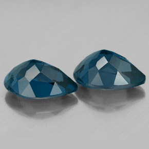  ct natürliche blauer Topas-Edelsteine, Birnenform, VVS