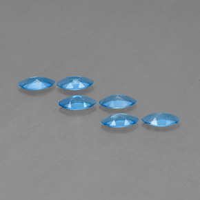  ct natürliche blauer Topas-Edelsteine, Marquise, VVS
