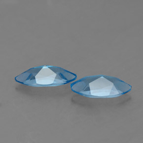  ct natürliche blauer Topas-Edelsteine, Marquise, VVS-VS