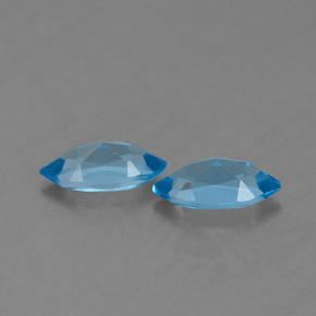  ct natürliche blauer Topas-Edelsteine, Marquise, VVS-VS