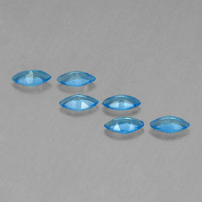 2,55 ct natürliche blauer Topas-Edelsteine, Marquise, VVS-VS