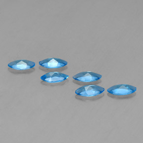  ct natürliche blauer Topas-Edelsteine, Marquise, VVS-VS