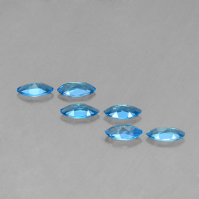  ct natürliche blauer Topas-Edelsteine, Marquise, VVS-VS