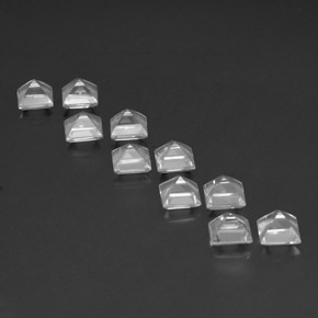 8,36 ct natürliche weißer Topas-Edelsteine, Quadrat, VVS